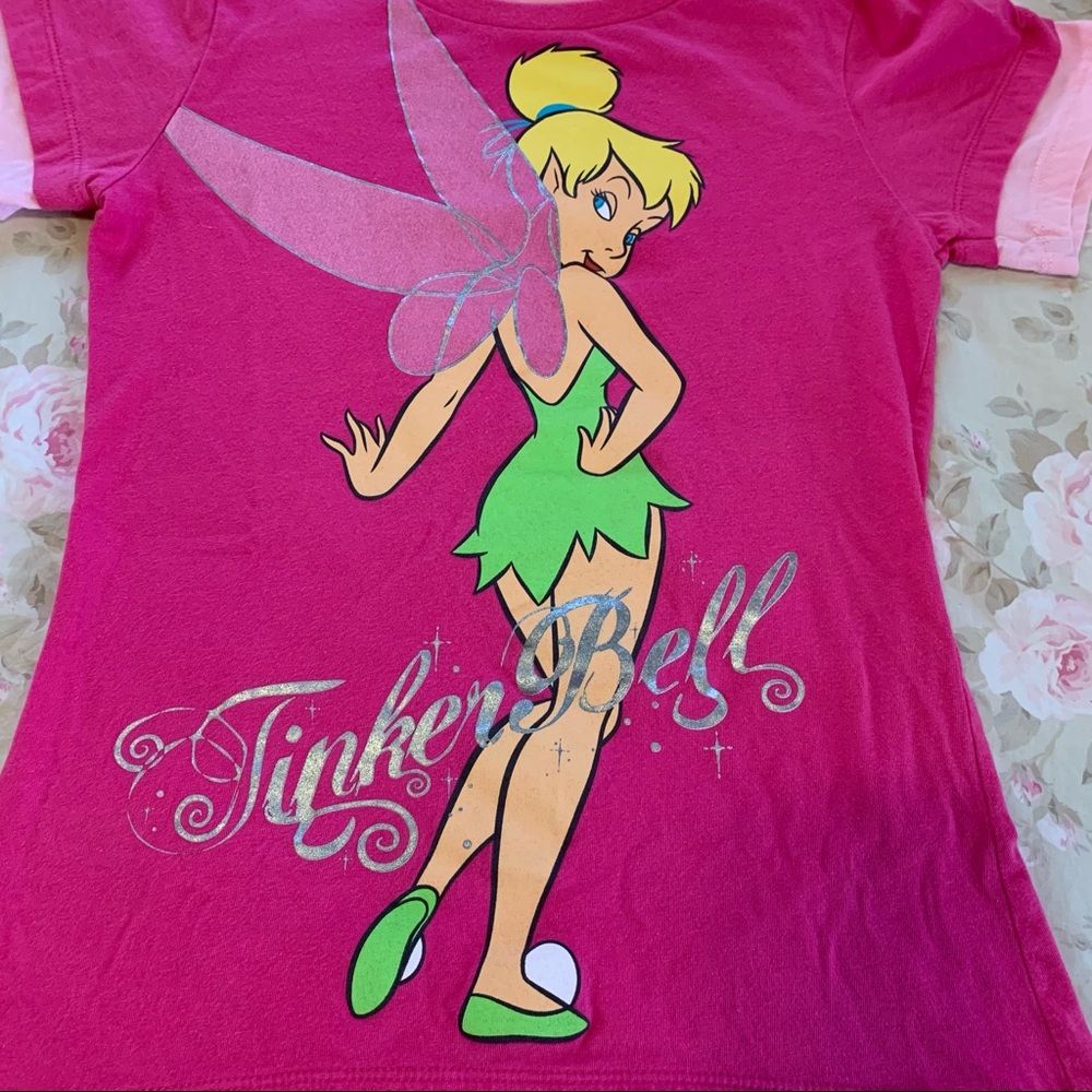 Disney Fairies Tinkerbell layered-look t-shirt Size youth Large